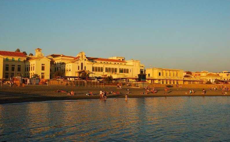 La spiaggia di Ostia può essere classificata tra le spiagge leggermente eccitanti
